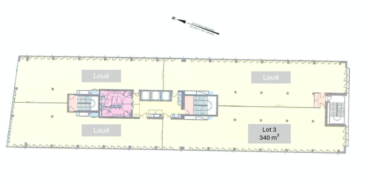 Bureau Lyon 1735m² Location bureau Lyon Rhône OLBUR2202122 43